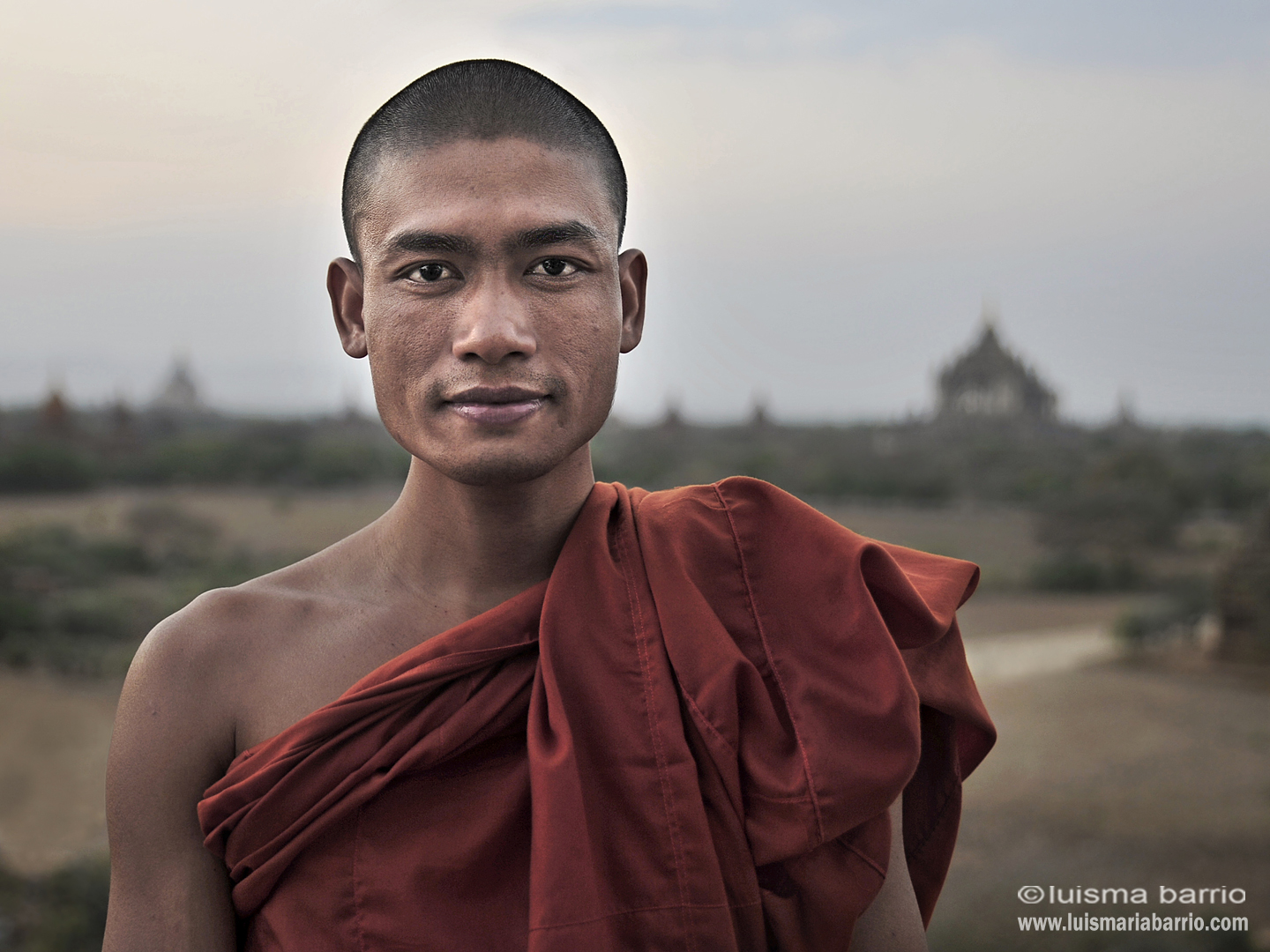 monk buddha burma myanmar